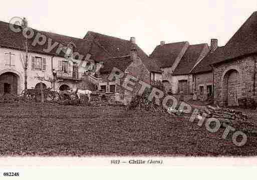 Ville de CHILLE, carte postale ancienne