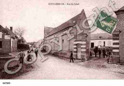 Ville de COULLEMELLE, carte postale ancienne