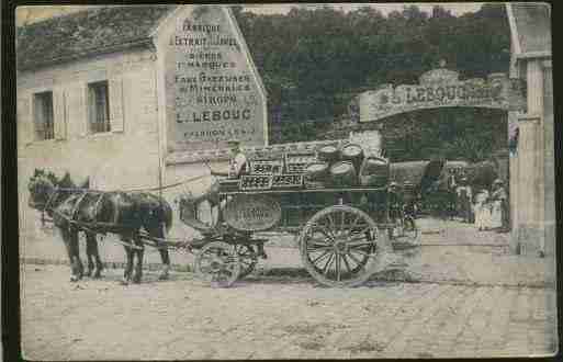 Ville de EPERNON, carte postale ancienne