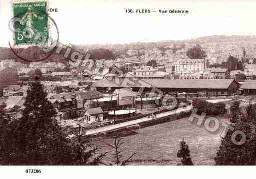 Ville de FLERS, carte postale ancienne