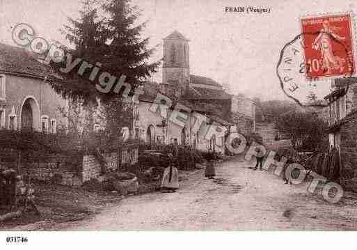 Ville de FRAIN, carte postale ancienne