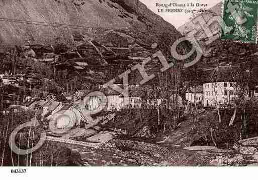 Ville de FRENEYD'OISANS(LE), carte postale ancienne