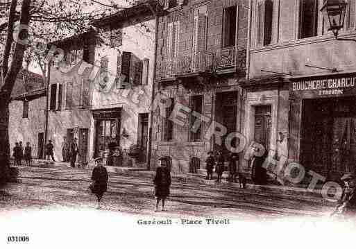 Ville de GAREOULT, carte postale ancienne