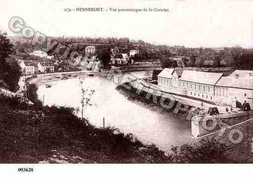 Ville de HENNEBONT, carte postale ancienne