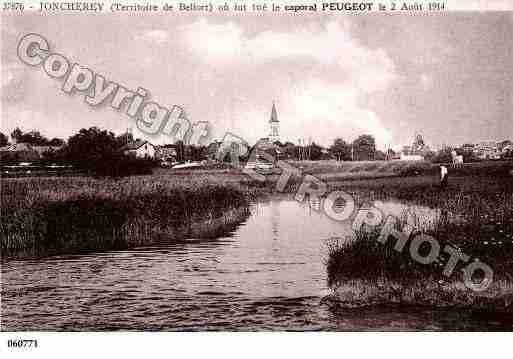 Ville de JONCHEREY, carte postale ancienne