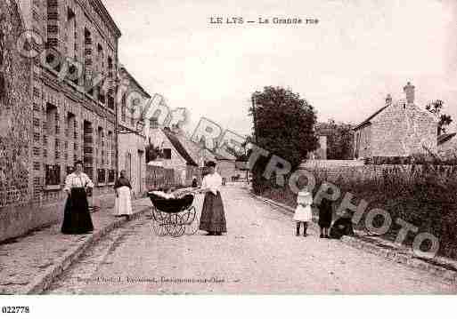 Ville de LAMORLAYE, carte postale ancienne