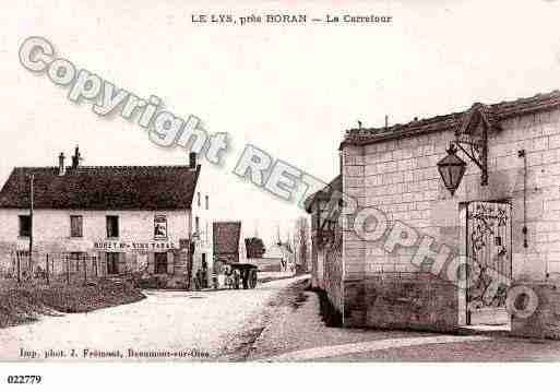 Ville de LAMORLAYE, carte postale ancienne