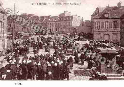 Ville de LANNION, carte postale ancienne