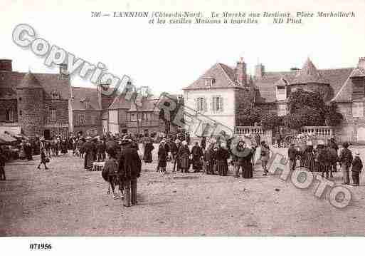 Ville de LANNION, carte postale ancienne