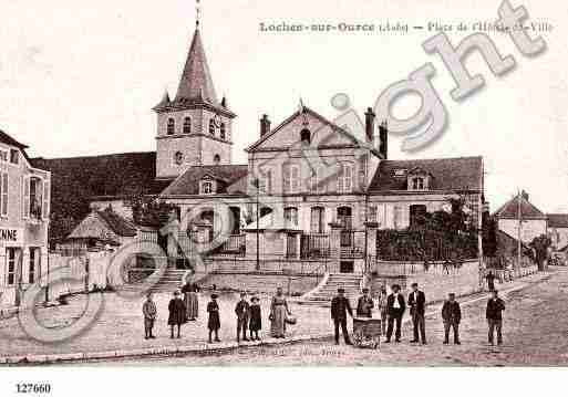 Ville de LOCHESSUROURCE, carte postale ancienne