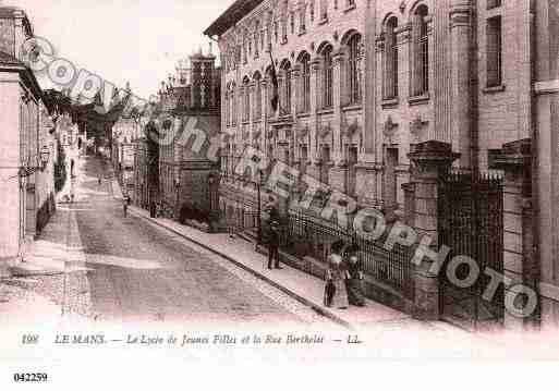 Ville de MANS(LE), carte postale ancienne