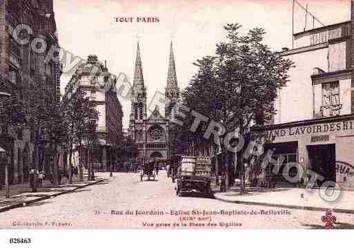 Ville de PARIS19, carte postale ancienne