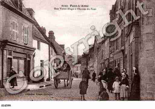 Ville de PONTL'ABBE, carte postale ancienne