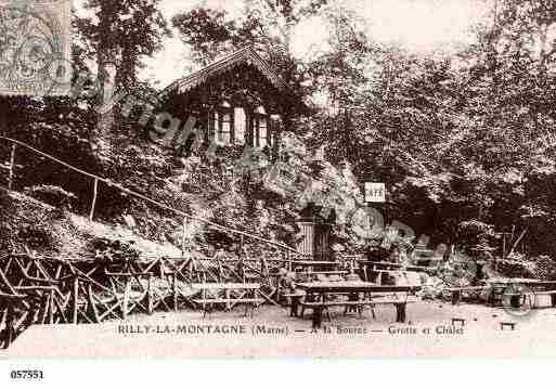 Ville de RILLYLAMONTAGNE, carte postale ancienne