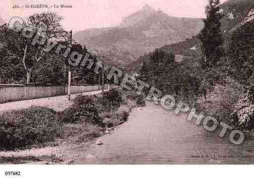 Ville de SAINTEGREVE, carte postale ancienne