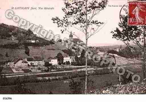 Ville de SAINTLOTHAIN, carte postale ancienne