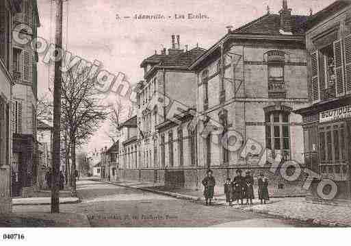 Ville de SAINTMAURDESFOSSES, carte postale ancienne