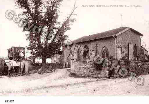 Ville de SAVONNIERESENPERTHOIS, carte postale ancienne