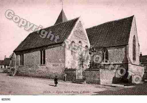 Ville de SEES, carte postale ancienne