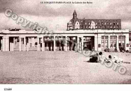 Ville de TOUQUETPARISPLAGE(LE), carte postale ancienne