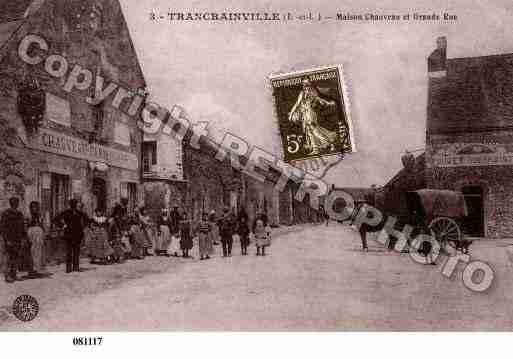 Ville de TRANCRAINVILLE, carte postale ancienne