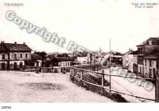 Ville de UCKANGE, carte postale ancienne