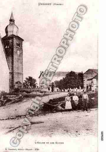 Ville de UXEGNEY, carte postale ancienne