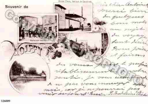 Ville de WOIPPY, carte postale ancienne