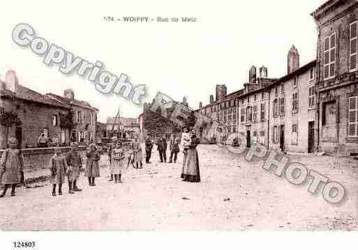 Ville de WOIPPY, carte postale ancienne