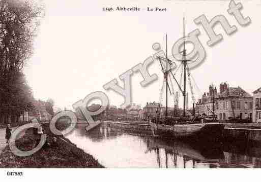 Ville de ABBEVILLE, carte postale ancienne