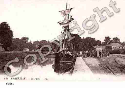 Ville de ABBEVILLE, carte postale ancienne