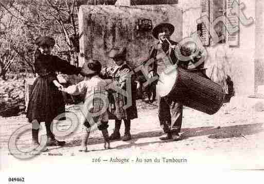 Ville de AUBAGNE, carte postale ancienne