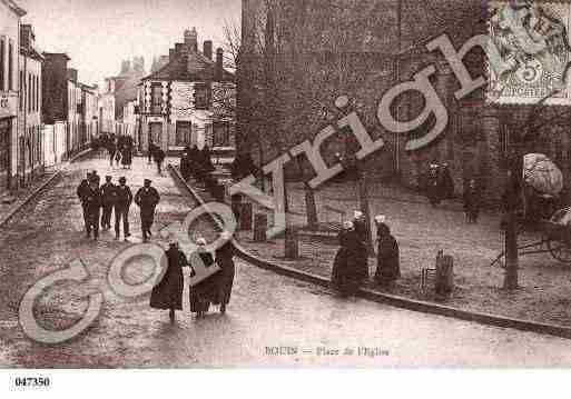 Ville de BOUIN, carte postale ancienne