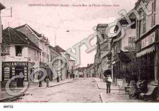 Ville de BRIENNELECHATEAU, carte postale ancienne