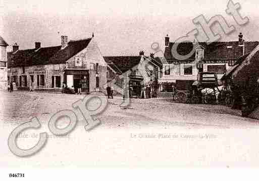 Ville de CERNAYLAVILLE, carte postale ancienne