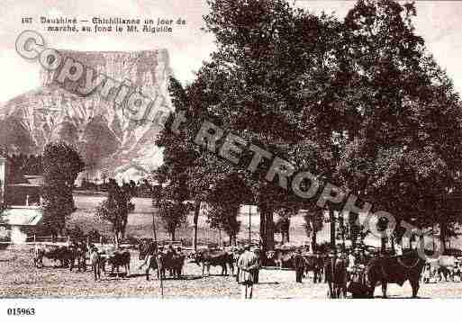 Ville de CHICHILIANNE, carte postale ancienne