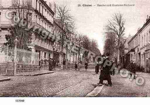 Ville de CHOLET, carte postale ancienne