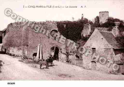 Ville de CINQMARSLAPILE, carte postale ancienne