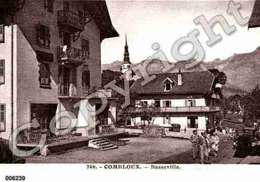 Ville de COMBLOUX, carte postale ancienne