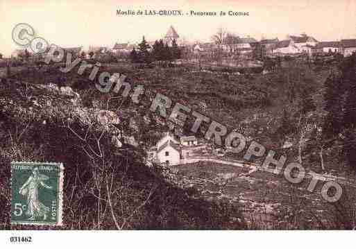 Ville de CROMAC, carte postale ancienne