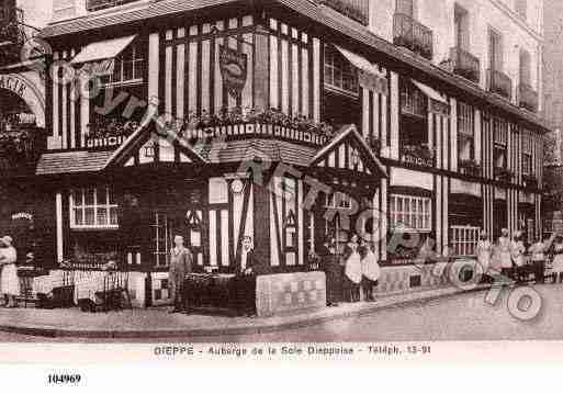 Ville de DIEPPE, carte postale ancienne