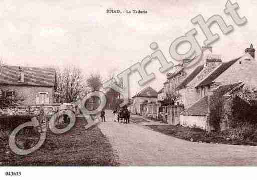 Ville de EPIAISRHUS, carte postale ancienne