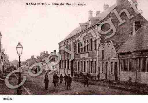 Ville de GAMACHES, carte postale ancienne