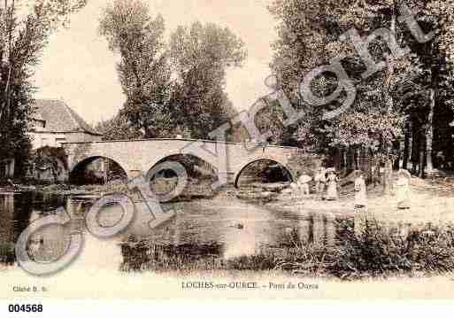 Ville de LOCHESSUROURCE, carte postale ancienne