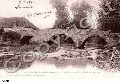 Ville de LOCHESSUROURCE, carte postale ancienne