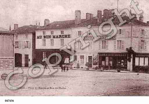 Ville de MELLE, carte postale ancienne