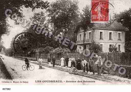 Ville de MONTFERMEIL, carte postale ancienne