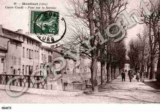 Ville de MONTLUEL, carte postale ancienne