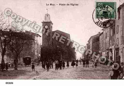 Ville de MUY(LE), carte postale ancienne