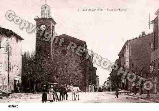 Ville de MUY(LE), carte postale ancienne